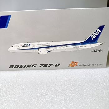 Amazon.co.jp: JFox 全日空 ANA B787-8 JA840A : おもちゃ